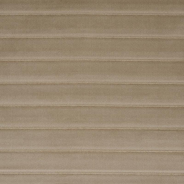 Frederika Channeled Velvet Mushroom 80461 by Schumacher Designer Fabric Patterson Flynn - Swanky Fabrics -