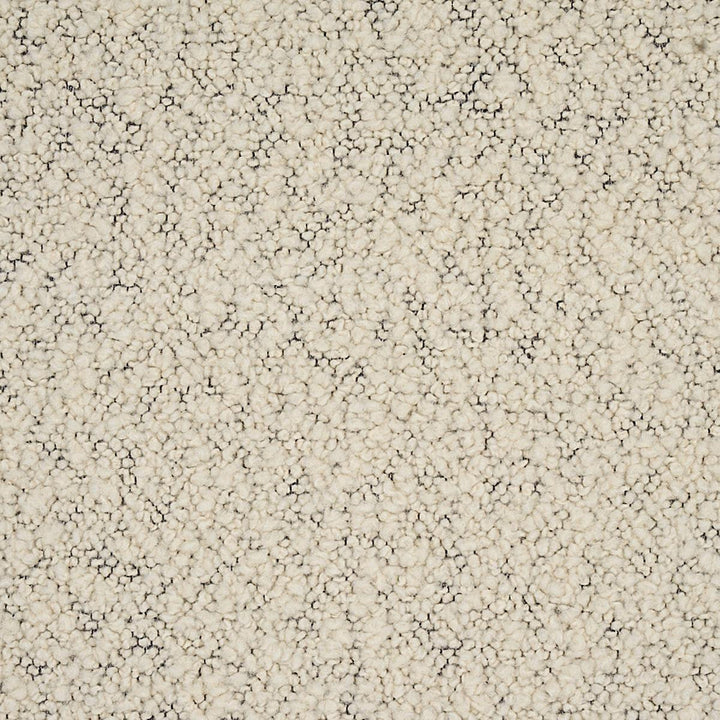 Margarete Boucl Ivory On Charcoal 80530 by Schumacher Designer Fabric Patterson Flynn - Swanky Fabrics -