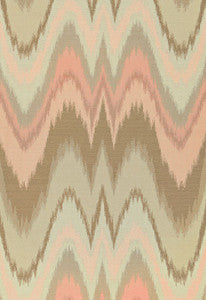 Schumacher Fabric Bargello Blush Conch 67171