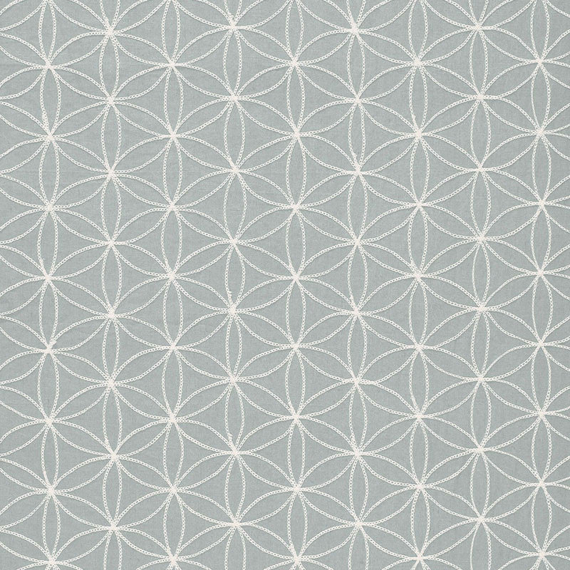 Kaleidoscope Moonstone 67211 by Schumacher Designer Fabric AU NATUREL 2 LINEN 68% SPUN VISCOSE 30% INDIA MARTINDALE 8,000 </p><p>Repeat: Horizontal: 5 1/4" (13CM) and Vertical: 3" (8CM) 52 - Swanky Fabrics -
