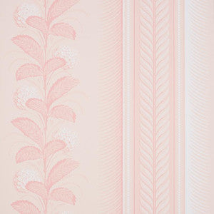 Schumacher Wallpaper Hydrangea Drape Blush 5004458