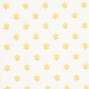 Schumacher Wallpaper Astral Yellow 5013143