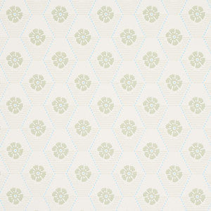 Schumacher Wallpaper Hive Bloom Sage 5013160