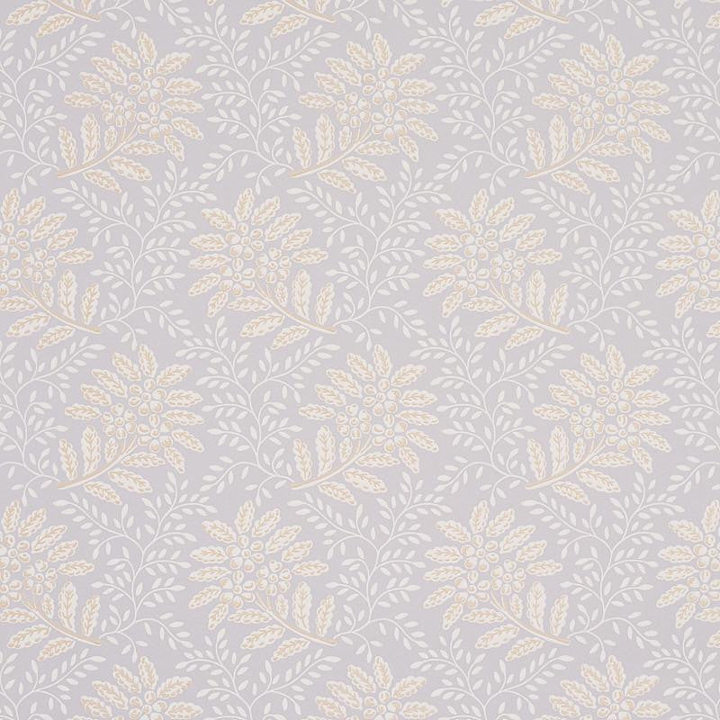 Secret Garden Grey 5013172 by Schumacher Designer Wallpaper Hobe Erwin 6.75" - Swanky Fabrics -