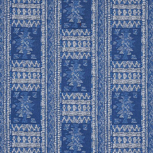Schumacher Fabric Maracena Jacquard Blue 80630