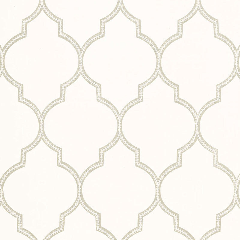Algiers Embroidery Linen 67331 by Schumacher Designer Fabric AU NATUREL 2 LINEN 52% COTTON 48% INDIA MARTINDALE 5,000 </p><p>Repeat: Horizontal: 4 3/8" (11CM) and Vertical: 14 1/2" (37CM) 52.25 - Swanky Fabrics -