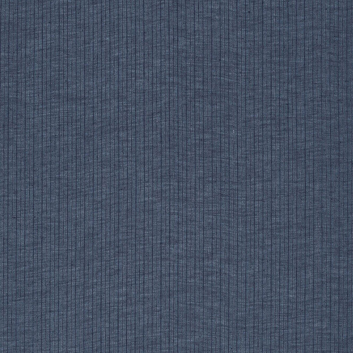Cascade Stripe Indigo 67390 by Schumacher Designer Fabric ESSENTIALS: SHEERS & CASEMENTS I See Sample ITALY . </p><p>Repeat: Horizontal: 5/8" (2CM) and Vertical: - 121" WIDE (307CM) - Swanky Fabrics -