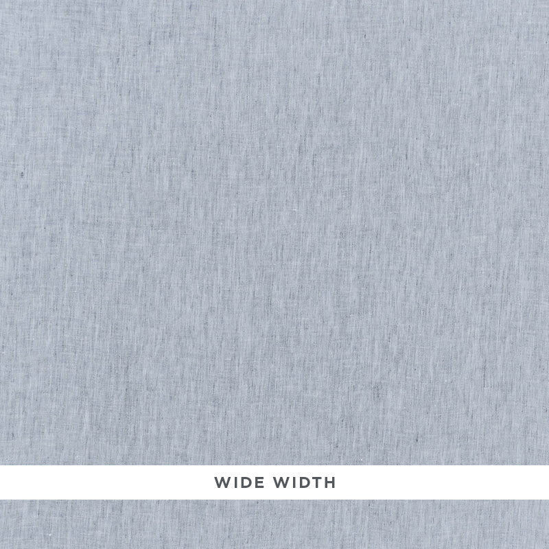 Bay Weave Casement Chambray 67410 by Schumacher Designer Fabric ESSENTIALS: SHEERS & CASEMENTS I LINEN 100% ITALY </p><p>Repeat: Horizontal: and Vertical: 122 - Swanky Fabrics -