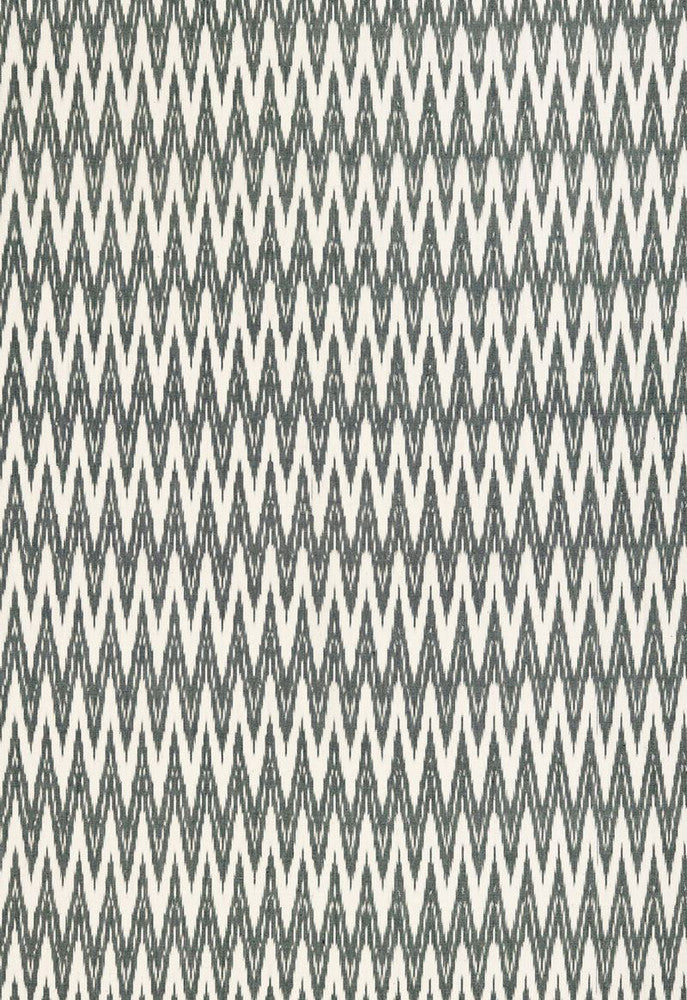 Kilimanjaro Ikat Charcoal 67490 by Schumacher Designer Fabric Au-Naturel 100% Cotton Martindale 10,000 Horizontal: 1.125 and Vertical: 4.5 53 - Swanky Fabrics -