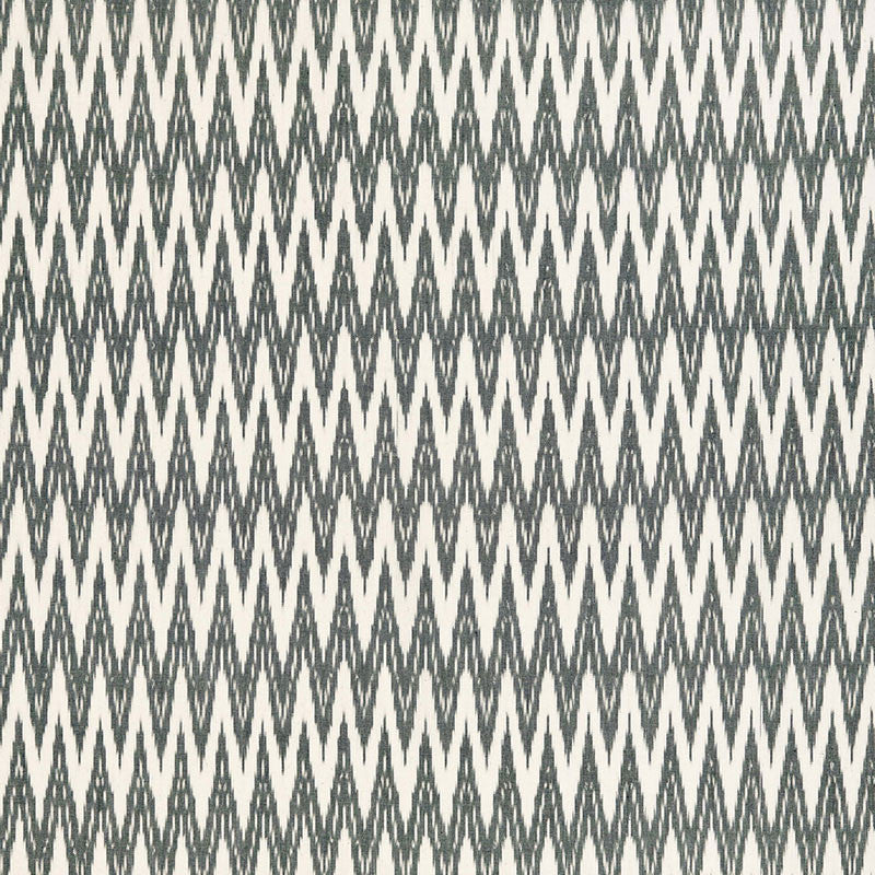 Kilimanjaro Ikat Charcoal 67490 by Schumacher Designer Fabric AU NATUREL 2 See Sample INDIA MEDIUM DUTY </p><p>Repeat: Horizontal: 1 1/8" (3CM) and Vertical: 4 1/2" (11CM) 53" WIDE (135CM) - Swanky Fabrics -