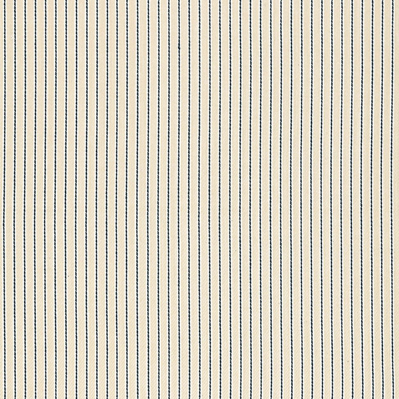 Rain Shadow Stripe Indigo 67502 by Schumacher Designer Fabric AU NATUREL 2 See Sample INDIA HEAVY DUTY </p><p>Repeat: Horizontal: 5/8" (2CM) and Vertical: - 55" WIDE (140CM) - Swanky Fabrics -
