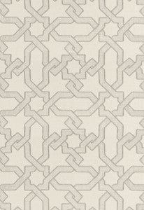 Schumacher Fabric Cordoba Embroidery Pearl 67572