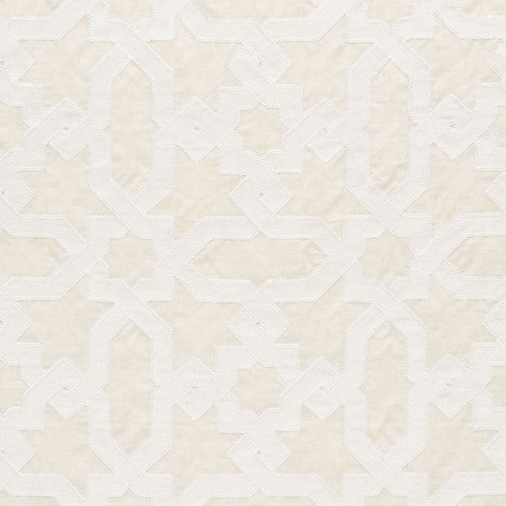 Cordoba Embroidery Linen 67574 by Schumacher Fabric Schumacher Fabric Cordoba Embroidery Linen 67574Fabric LINEN 56% INDIA </p><p>Repeat: H: HORZ. 6 3/4" (17CM) , V: VERT. 12 5/8" (32CM) 50.375 - Fabric Carolina -