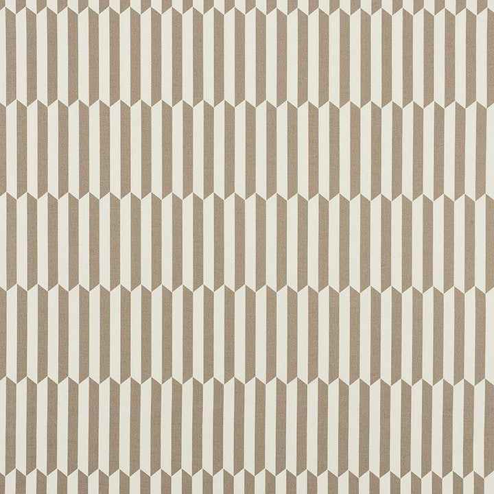 Maxwell Taupe 176400 by Schumacher Designer Fabric Clique 6.0" - Swanky Fabrics -