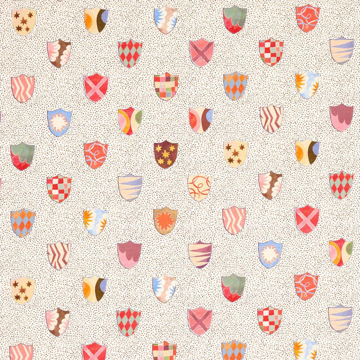 Heraldic Sprezzatura 180160 by Schumacher Designer Fabric Happy Menocal 13.5" - Swanky Fabrics -