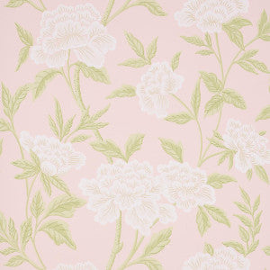 Schumacher Wallpaper Whitney Floral Blush 5004386