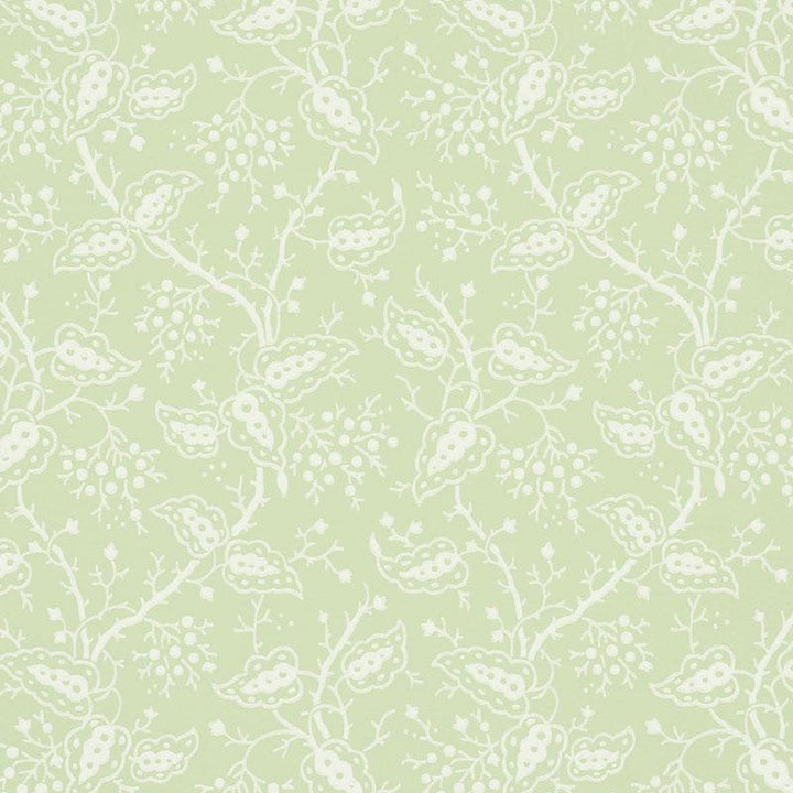 Darby Leaf 5010181 by Schumacher Designer Wallpaper Wallflowers 6.75" - Swanky Fabrics -