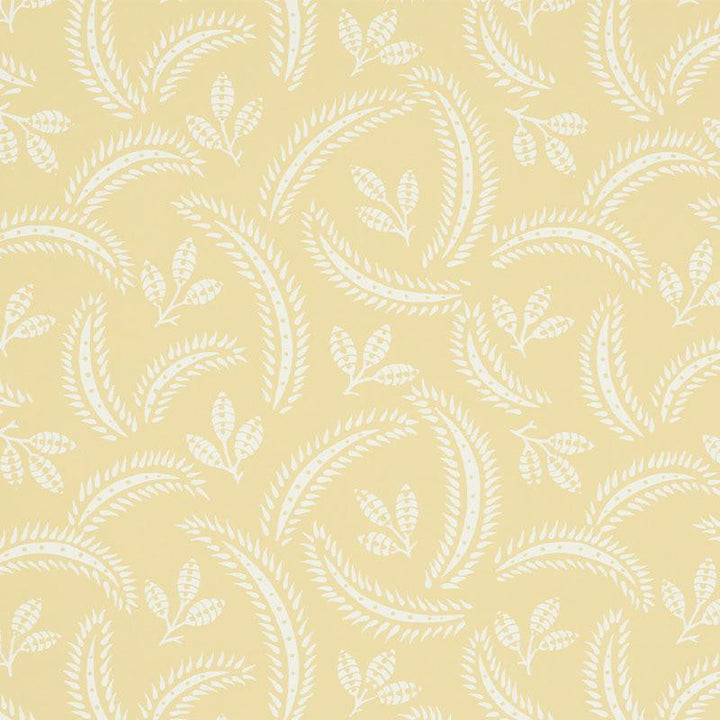 Delia Buttercup 5010352 by Schumacher Designer Wallpaper Wallflowers 6.75" - Swanky Fabrics -