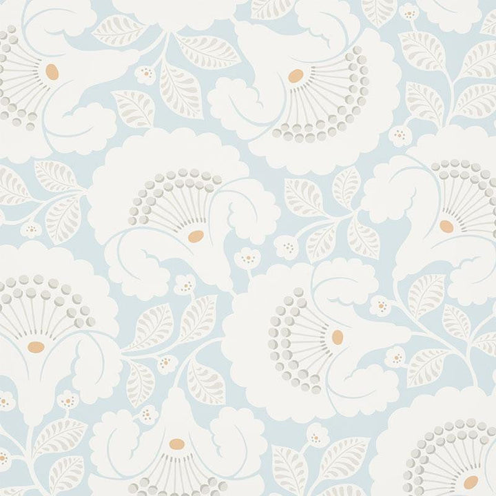 Jackie Sky 5010371 by Schumacher Designer Wallpaper Wallflowers 27.0" - Swanky Fabrics -