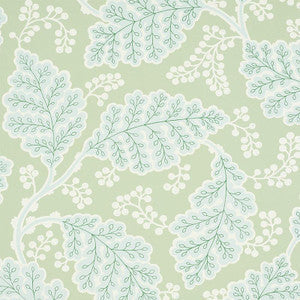 Schumacher Wallpaper Estelle Green 5010392