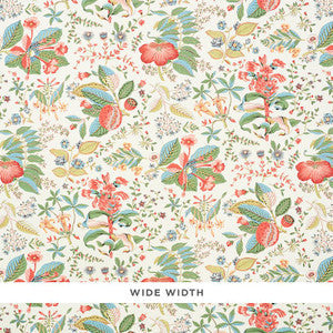 Schumacher Wallpaper Pomegranate Botanical Document 5010441