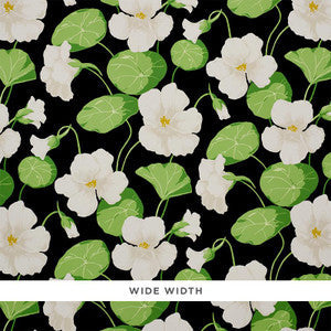 Schumacher Wallpaper Nasturtium Noir 5010470