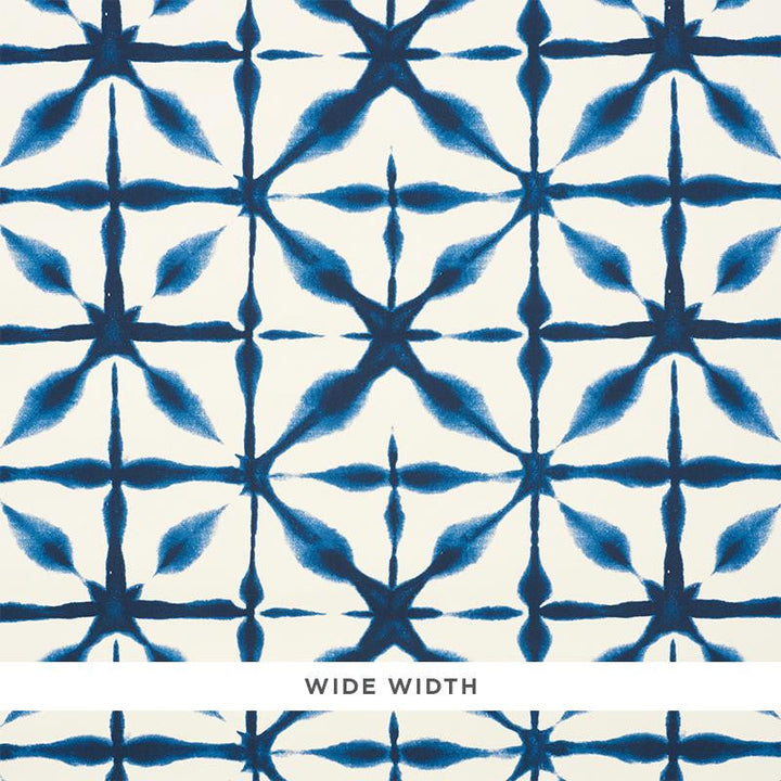 Andromeda Blue 5010570 by Schumacher Designer Wallpaper Signature Schumacher 18.0" - Swanky Fabrics -