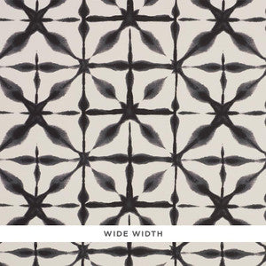 Schumacher Wallpaper Andromeda Charcoal 5010572