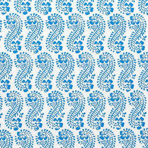 Schumacher Wallpaper Lani Blue 5011120