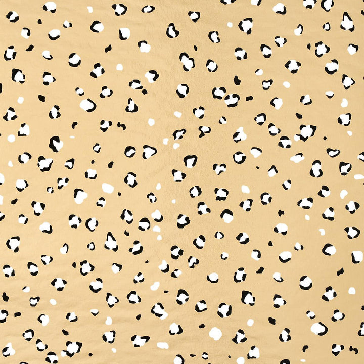 Wild At Heart Metallic Glam Gold 5012750 by Schumacher Designer Wallpaper Cristina Buckley 27.0" - Swanky Fabrics -