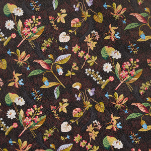 Schumacher Wallpaper Blackwell Noir 5013222