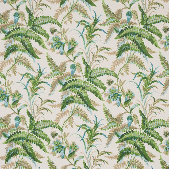 Myers Fern Lagoon 5013230 by Schumacher Designer Wallpaper Schumacher Classics 54.5" - Swanky Fabrics -