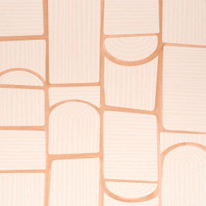 Schumacher Wallpaper Bloomsbury Light Pink 5013680