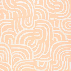 Schumacher Wallpaper New Beat Light Peach 5013692