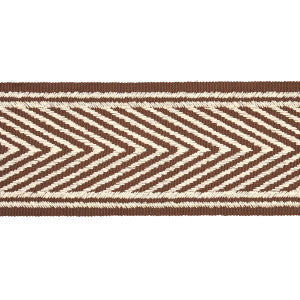 Schumacher Trim Nicholson Tape Brown 69968