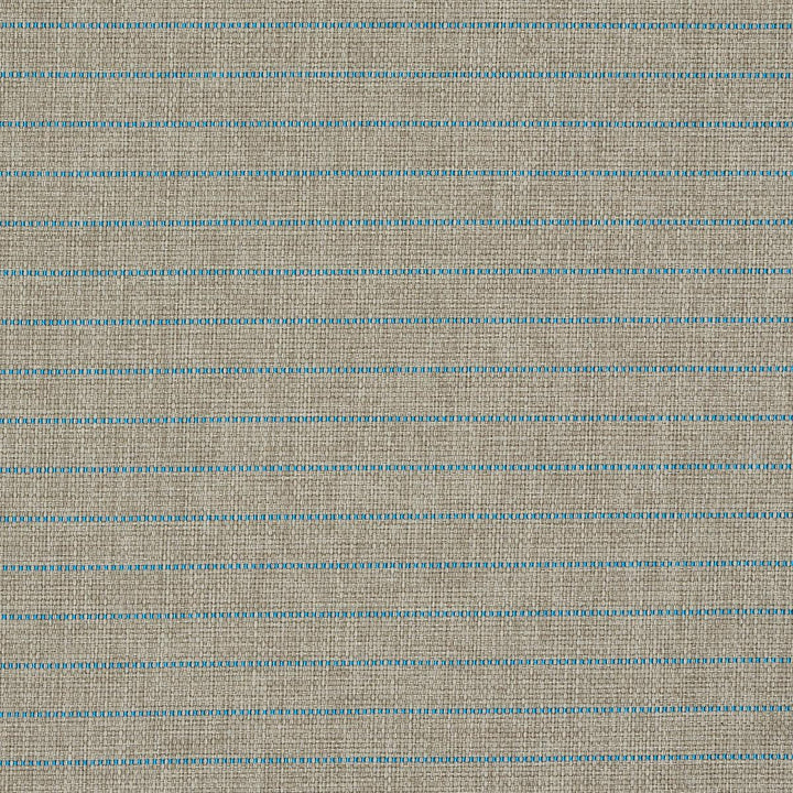 Manning Stripe Indoor/Outdoor Aqua 71814 by Schumacher Designer Fabric Indoor/Outdoor Recolors - Swanky Fabrics -