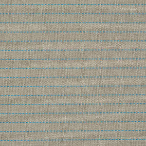 Schumacher Fabric Manning Stripe Indoor/Outdoor Aqua 71814