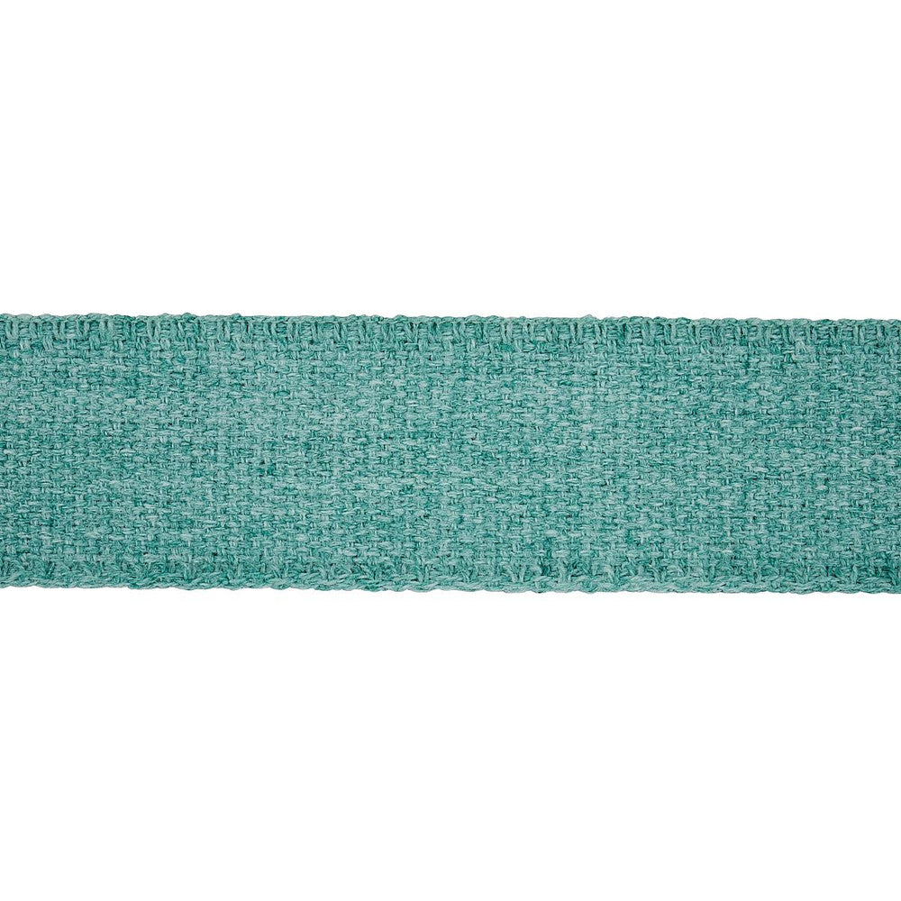 Ashwood Tape Indoor/Outdoor Aqua 72417 by Schumacher Designer Trim Indoor/Outdoor Recolors - Swanky Fabrics -