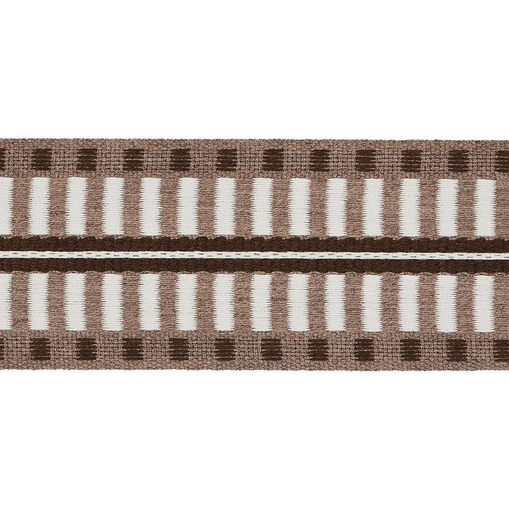 Jacobsen Tape Indoor/Outdoor Neutral 73633 by Schumacher Designer Trim Indoor/Outdoor Recolors - Swanky Fabrics -
