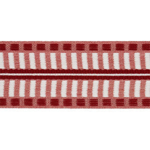 Schumacher Trim Jacobsen Tape Indoor/Outdoor Rose 73634