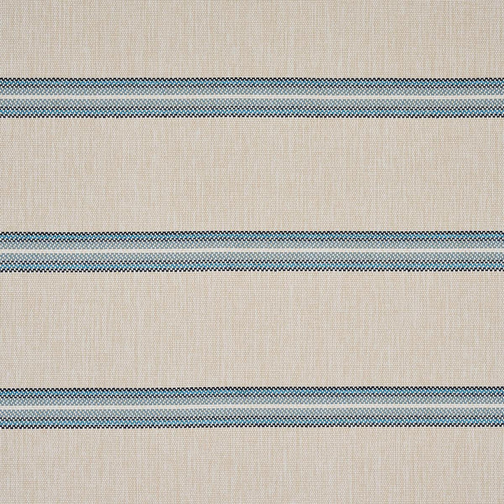 Garden Stripe Indoor/Outdoor Blue 75973 by Schumacher Designer Fabric Indoor/Outdoor Recolors 53.25" - Swanky Fabrics -