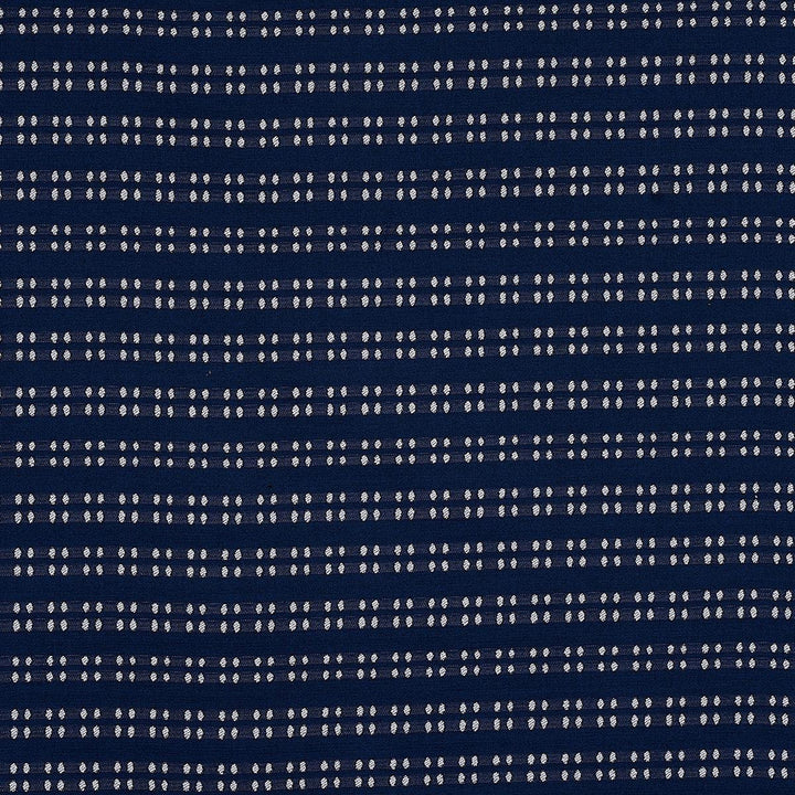 Bolsa Indoor/Outdoor Navy 76344 by Schumacher Designer Fabric Indoor/Outdoor Recolors 1.25" - Swanky Fabrics -