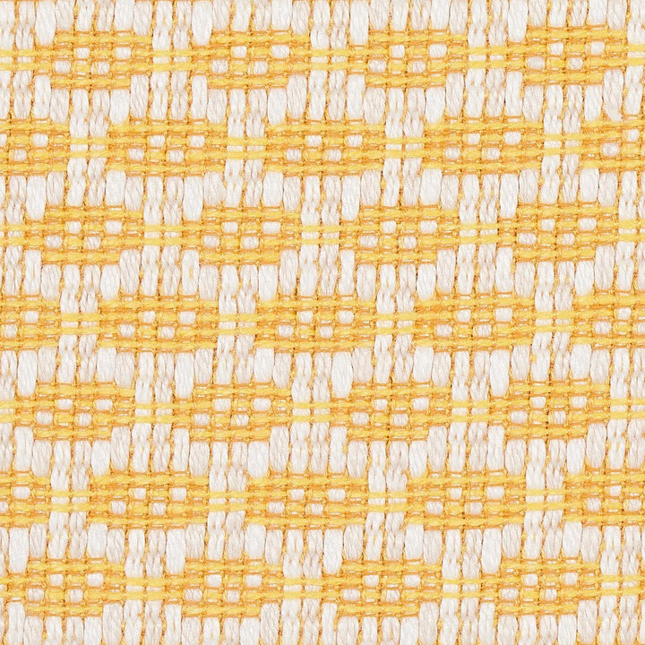 Hickox Indoor/Outdoor Yellow 76653 by Schumacher Designer Fabric Indoor/Outdoor Recolors 1.0" - Swanky Fabrics -