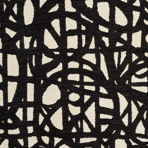 Schumacher Fabric Momentum Black 76711