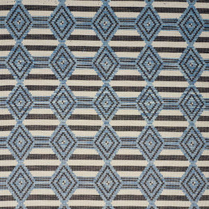 Schumacher Fabric Manta Performance Blue 77442