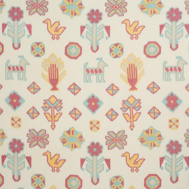 Chuska Warp Print Multi 78140 by Schumacher Designer Fabric True West 18.0" - Swanky Fabrics -