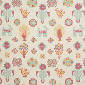 Schumacher Fabric Chuska Warp Print Multi 78140