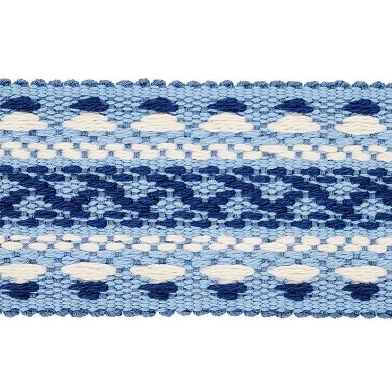 Loveland Sky 78161 by Schumacher Designer Trim True West - Swanky Fabrics -