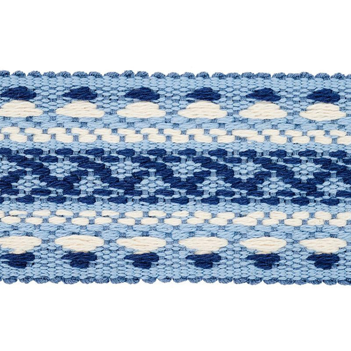 Loveland Sky 78161 by Schumacher Designer Trim True West - Swanky Fabrics -