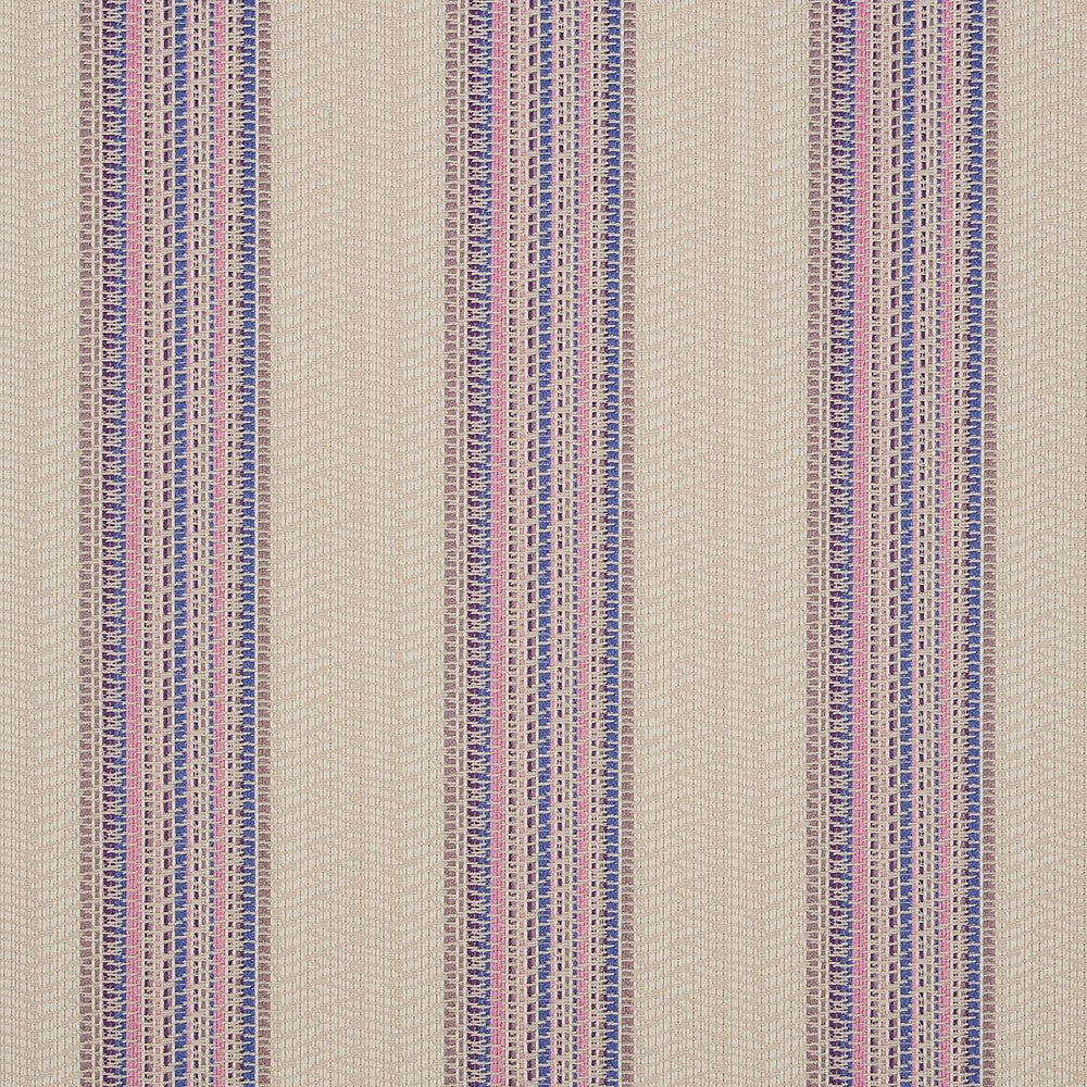 Bendita Stripe Indoor/Outdoor Lilac 79154 by Schumacher Designer Fabric Indoor/Outdoor Recolors 6.75" - Swanky Fabrics -